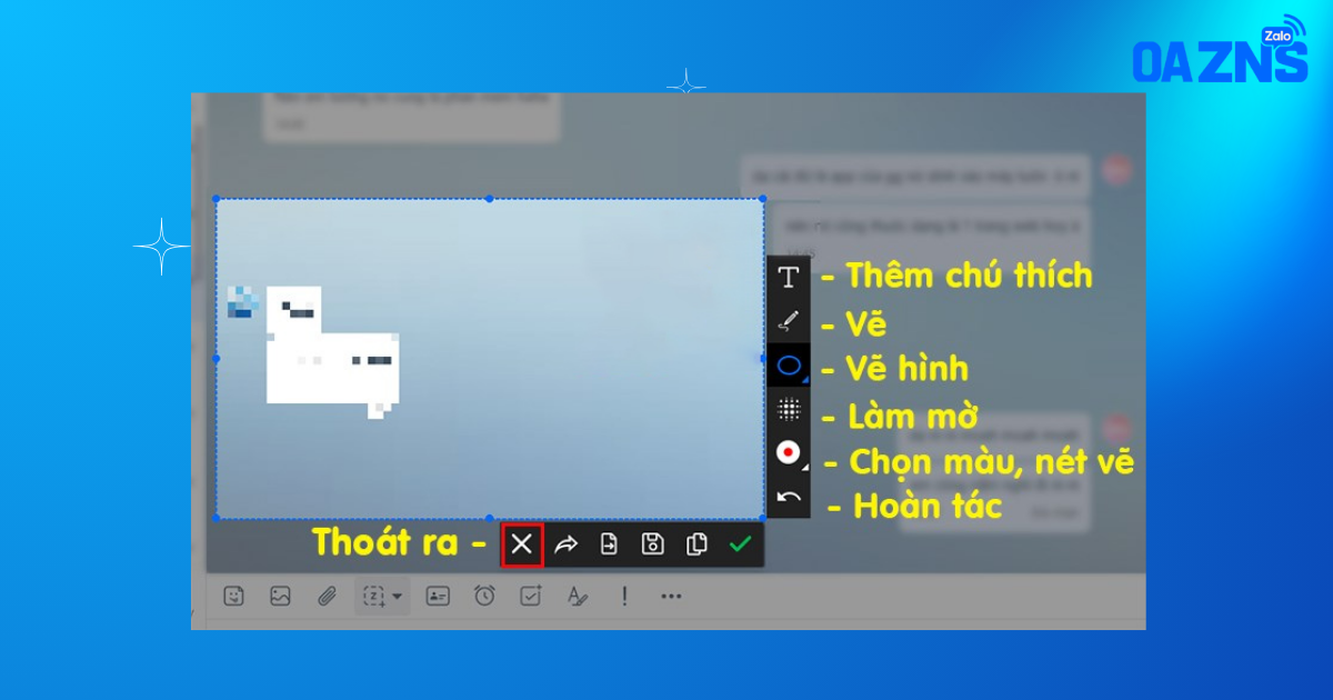 Chọn khu vực cần chụp và chỉnh sửa ảnh