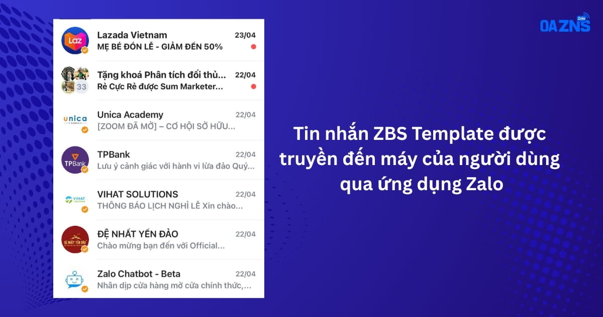 Doanh nghiệp chủ động nhắn tin trực tiếp đến khách hàng