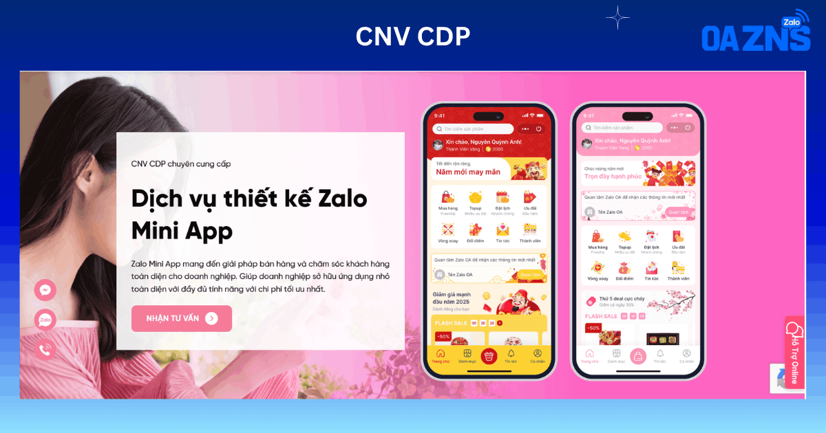CNV Loyalty – Chuyên sâu khách hàng thân thiết và marketing