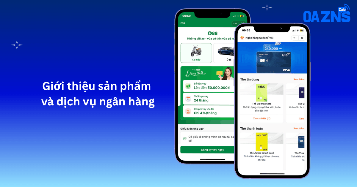 Giới thiệu sản phẩm và dịch vụ ngân hàng