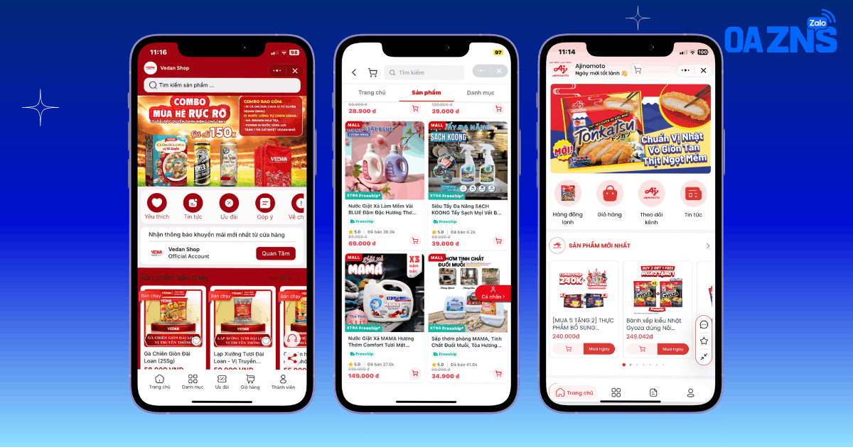 Zalo Mini App cho chuỗi bán lẻ là gì?