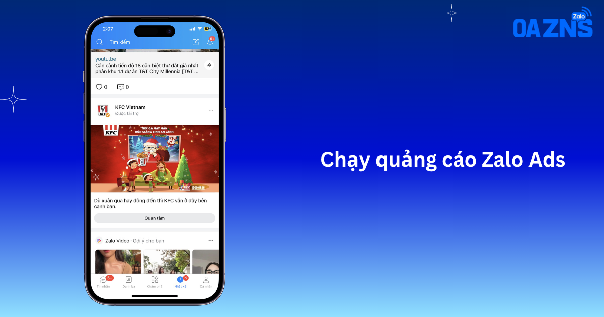 Chạy quảng cáo Zalo Ads
