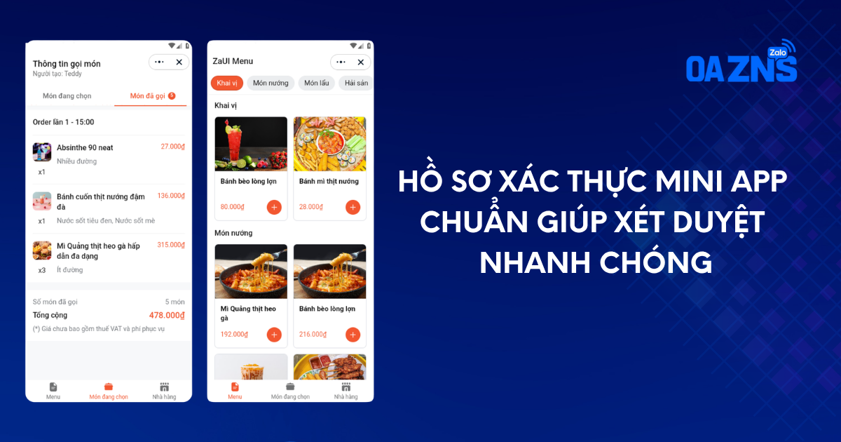 Hồ Sơ Xác Thực Mini App Chuẩn Giúp Xét Duyệt Nhanh Chóng