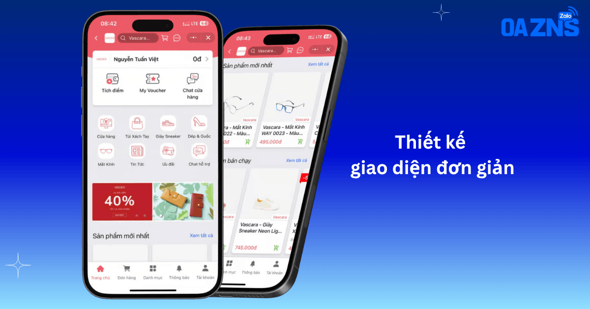 Thiết kế giao diện đơn giản