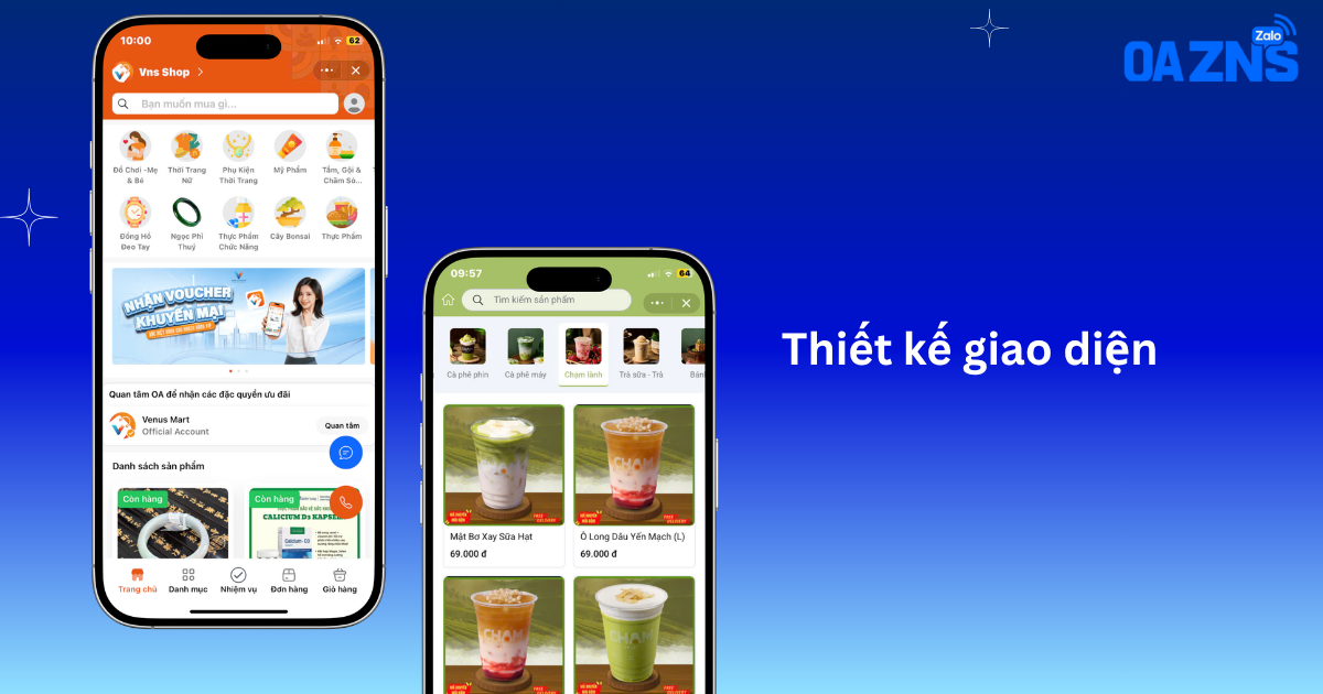 Thiết kế giao diện