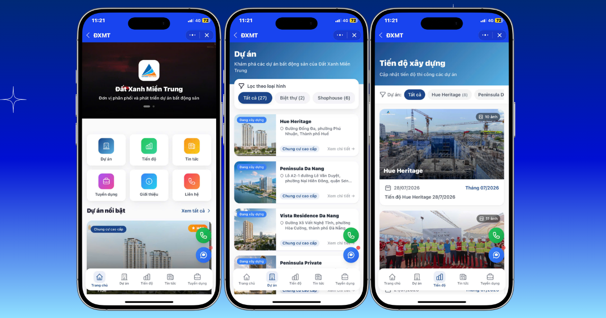 Zalo Mini App cho bất động sản