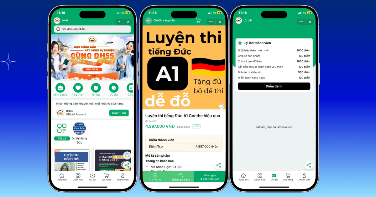 Zalo Mini App cho giáo dục và đào tạo