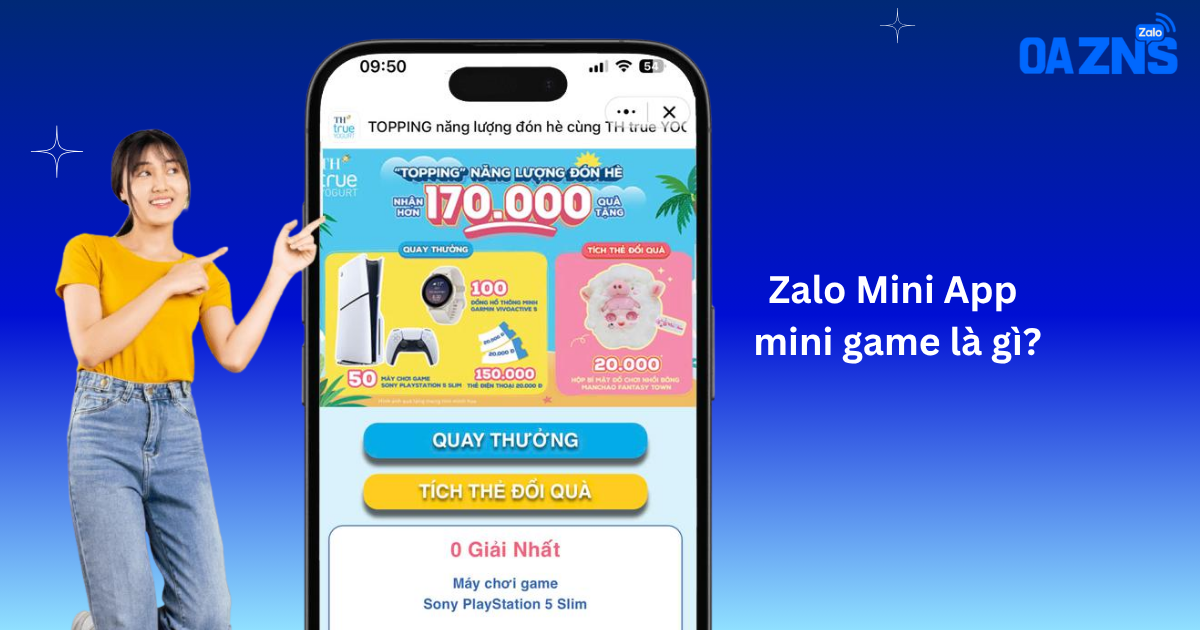 Zalo Mini App mini game là gì?