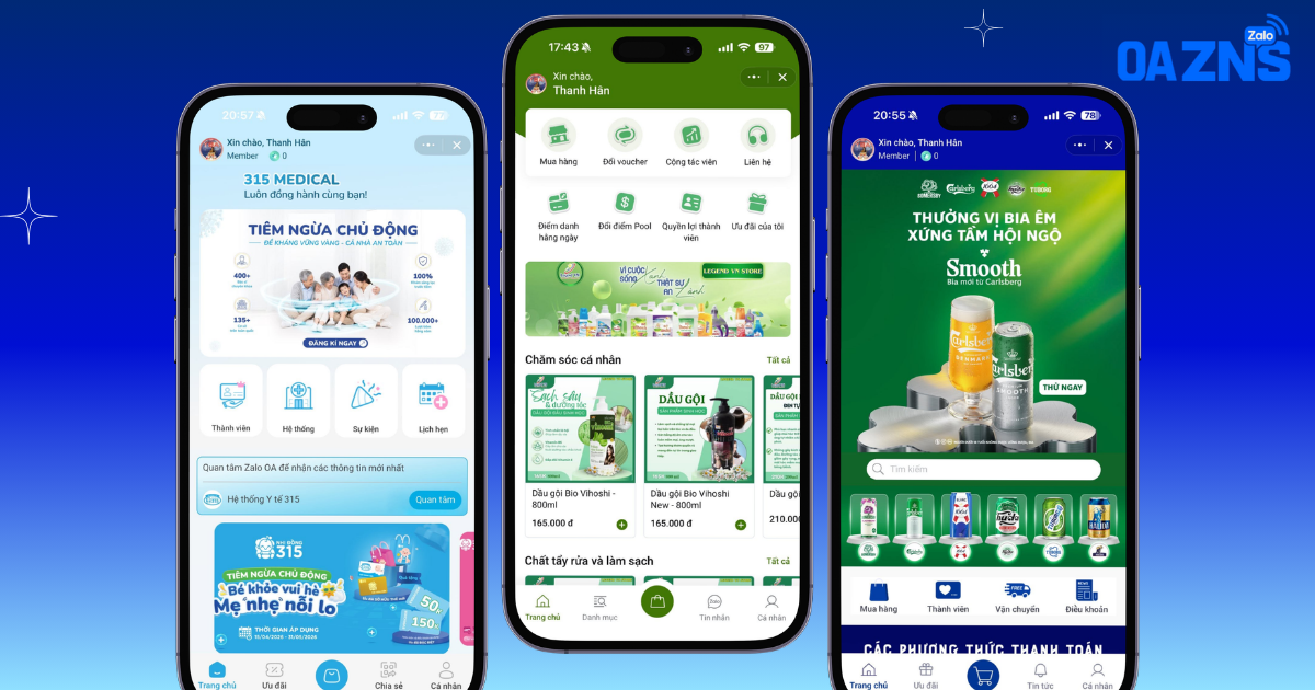 Zalo Mini App tích hợp POS phù hợp với những ngành nào?