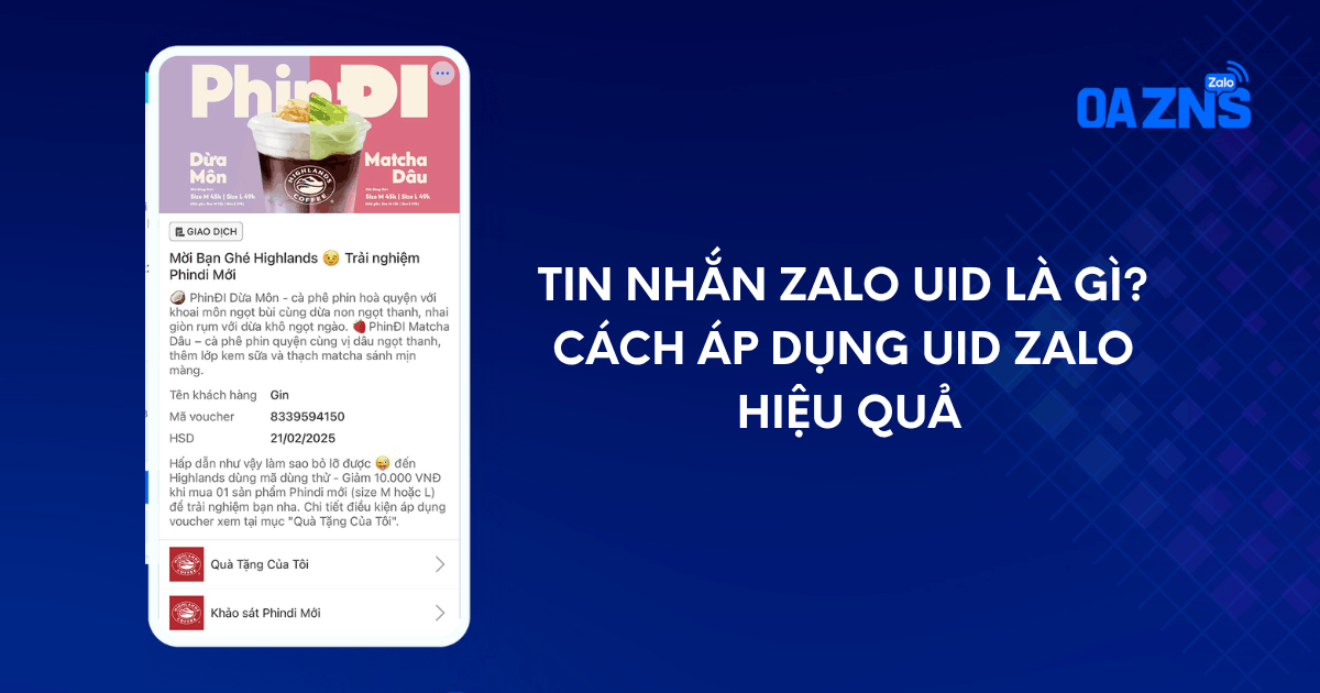 Tin Nhắn Zalo UID Là Gì? Cách Áp Dụng UID Zalo Hiệu Quả