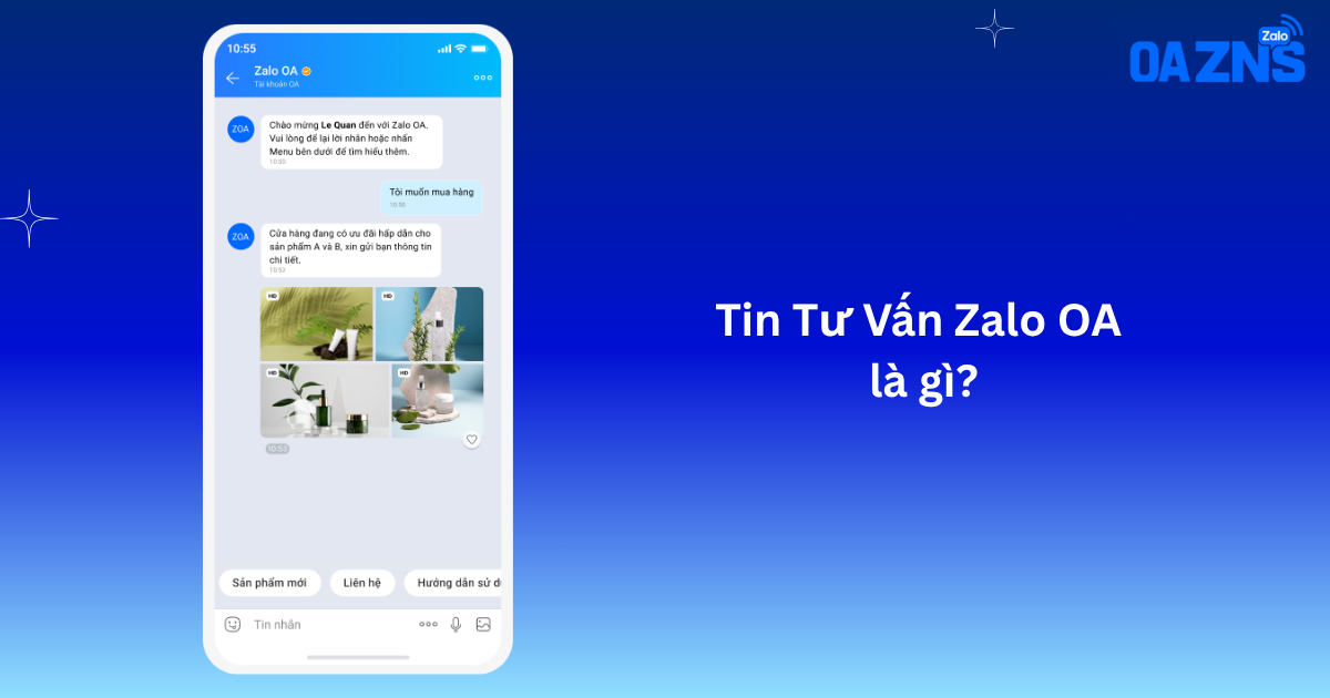 Tin Tư Vấn Zalo OA là gì?