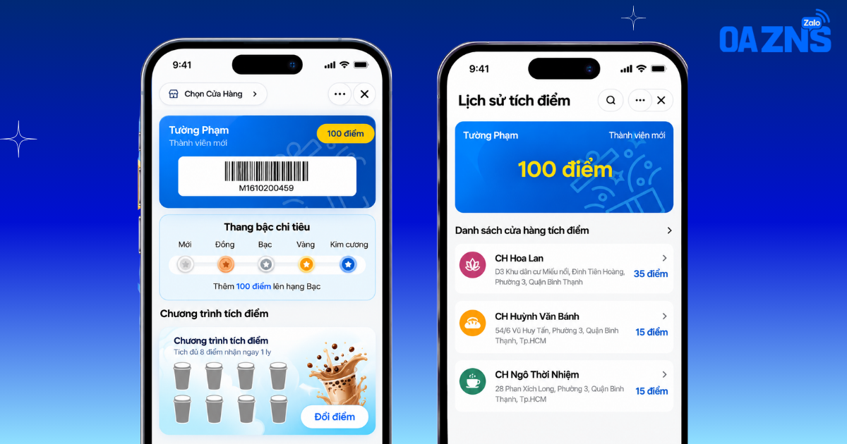 Triển khai Loyalty Program ngay trên Zalo Mini App cùng Abenla